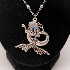 Sapphire Mermaid Necklace